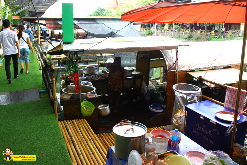 รีวิวตลาดน้ำขวัญเรียม - kwan-riam floating market