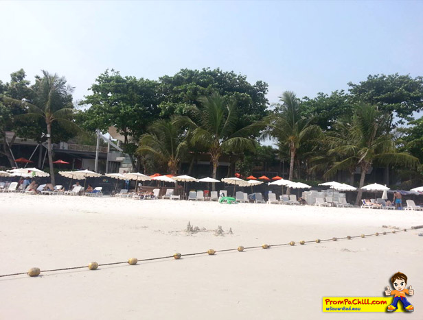 บรรยากาศภายในห้องพักโซน Premier Seaside